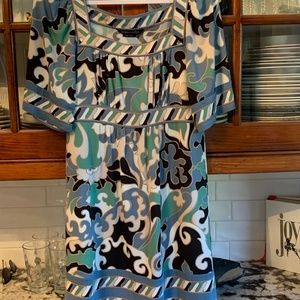 BCBG  poly blend dress. Worn‎ about 3 times. Retail 100